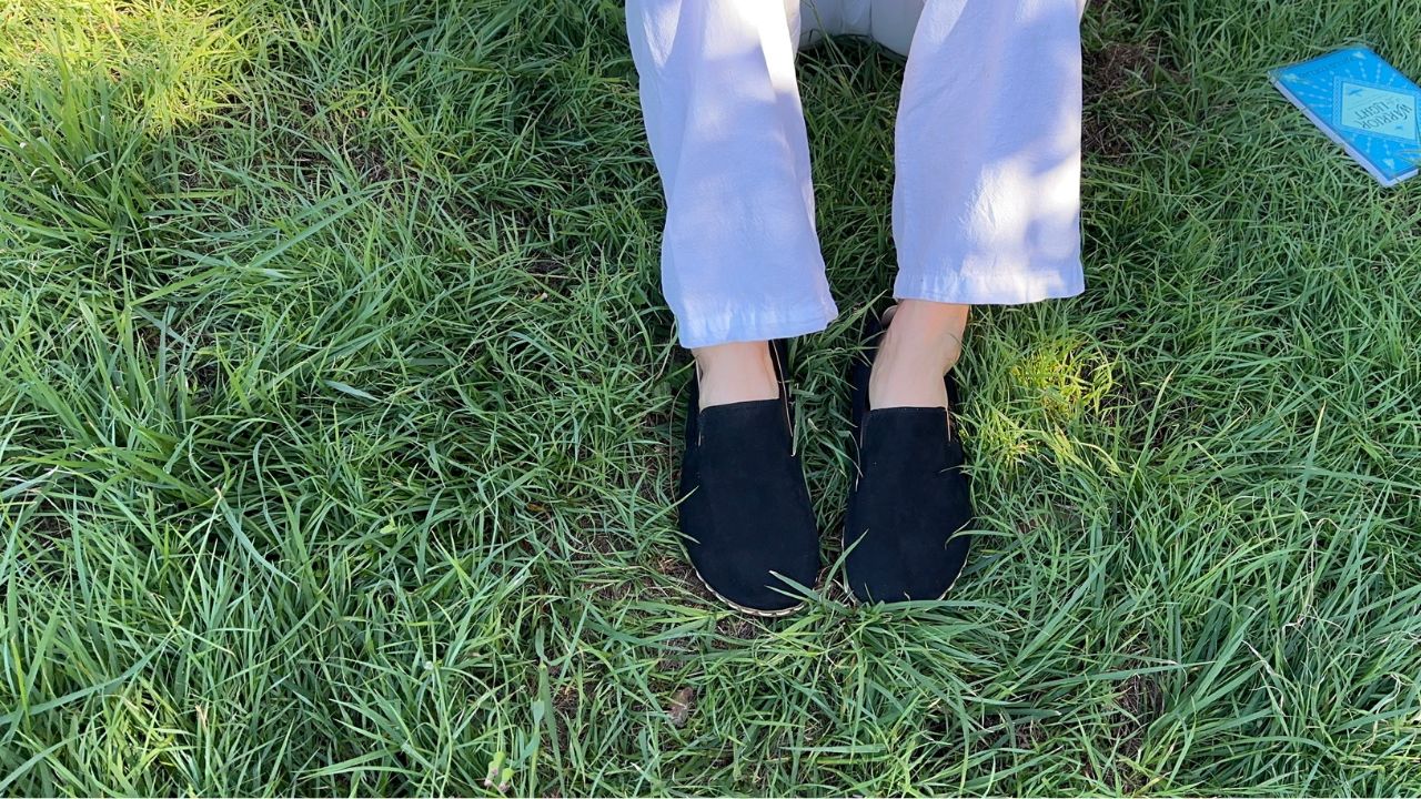 Black Obsidian Breathable Leather Shoes